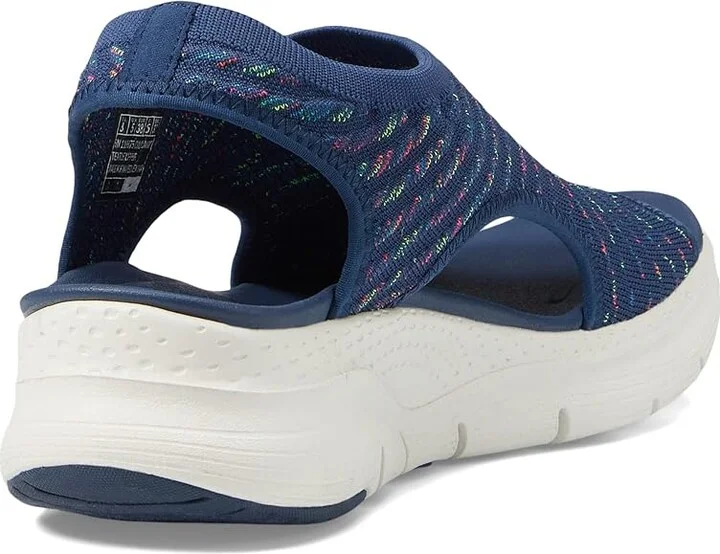 SKECHERS Arch Fit - Catchy Wave Women's Shoes Navy : 5 B - Medium - Image 4