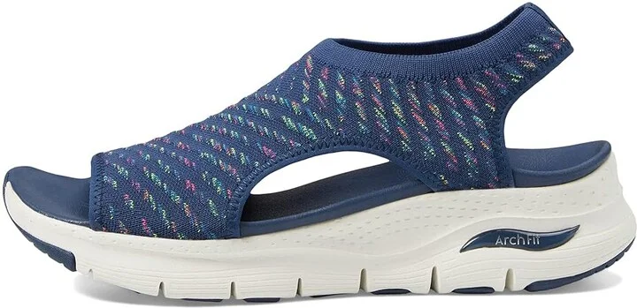SKECHERS Arch Fit - Catchy Wave Women's Shoes Navy : 5 B - Medium - Image 5