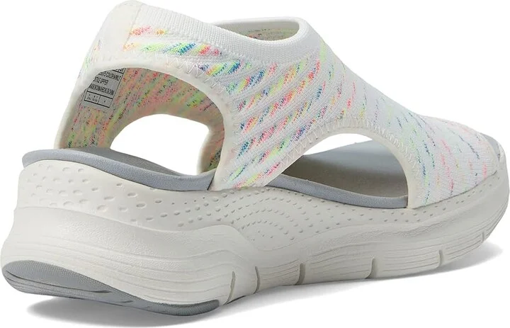 SKECHERS Arch Fit - Catchy Wave Women's Shoes White : 5 B - Medium - Image 4