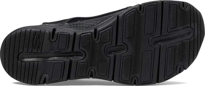 SKECHERS Arch Fit - City Catch Women's Shoes Black/Black : 5 B - Medium, Textile - Image 3