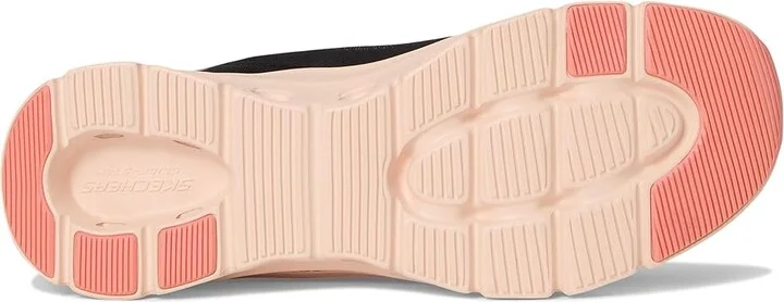 SKECHERS Arch Fit Glide-Step Pro Slip-Ins Women's Shoes Black Coral : 11 B - Medium, Textile - Image 3