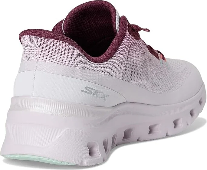 SKECHERS Arch Fit Glide-Step Pro Slip-Ins Women's Shoes Lavender : 6.5 B - Medium, Textile - Image 4