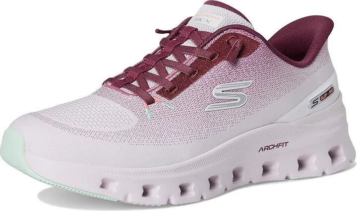 SKECHERS Arch Fit Glide-Step Pro Slip-Ins Women's Shoes Lavender : 6.5 B - Medium, Textile - Image 5