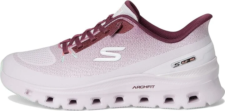 SKECHERS Arch Fit Glide-Step Pro Slip-Ins Women's Shoes Lavender : 6.5 B - Medium, Textile - Image 6