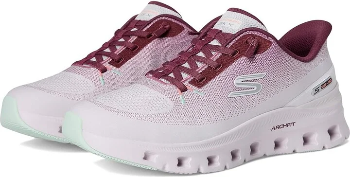 SKECHERS Arch Fit Glide-Step Pro Slip-Ins Women's Shoes Lavender : 6.5 B - Medium, Textile