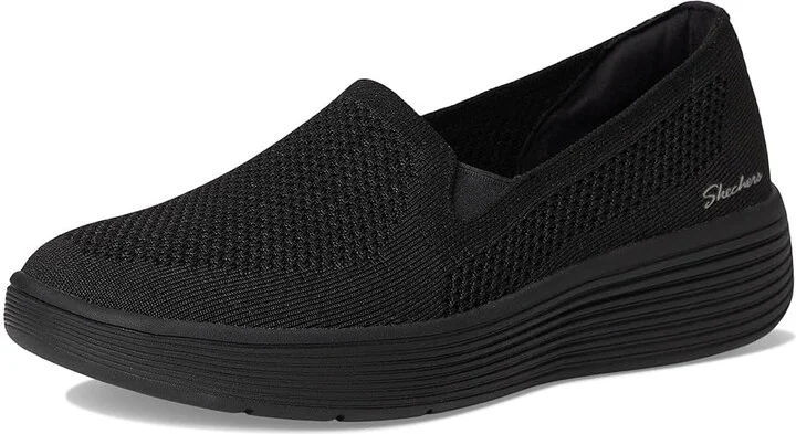 SKECHERS Arch Fit Laguna - Adore Her Women's Shoes Black : 5.5 B - Medium, Rubber - Image 5