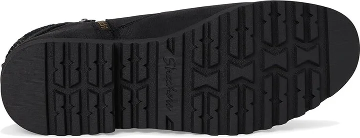 SKECHERS Arch Fit Marlie - Weekend Chat Women's Boots Black/Black : 6.5 B - Medium, Leather - Image 3