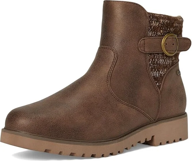 SKECHERS Arch Fit Marlie - Weekend Chat Women's Boots Chocolate : 5.5 B - Medium, Leather - Image 5