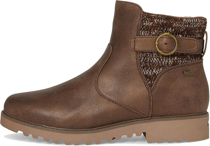SKECHERS Arch Fit Marlie - Weekend Chat Women's Boots Chocolate : 5.5 B - Medium, Leather - Image 6