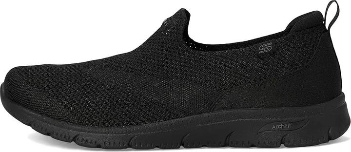 SKECHERS Arch Fit Refine 2.0 Cascade Women's Shoes Black : 8.5 B - Medium - Image 6