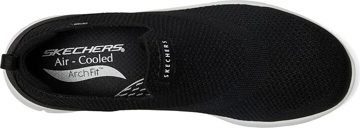 SKECHERS Arch Fit Refine 2.0 Cascade Women's Shoes Black/White : 8 B - Medium - Image 2