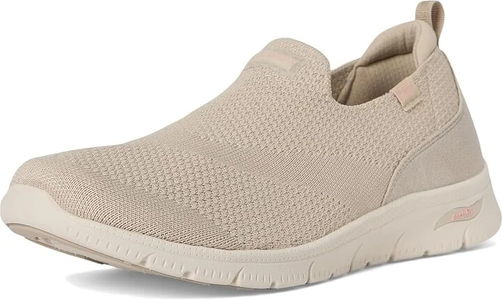 SKECHERS Arch Fit Refine 2.0 Cascade Women's Shoes Taupe : 10 B - Medium - Image 5
