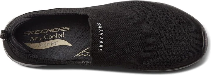SKECHERS Arch Fit Refine - Don't Go Women's Shoes Black : 5 B - Medium, Textile - Image 2