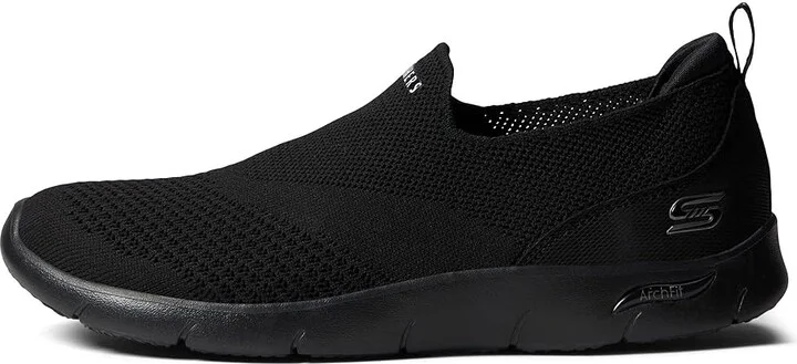 SKECHERS Arch Fit Refine - Don't Go Women's Shoes Black : 5 B - Medium, Textile - Image 6