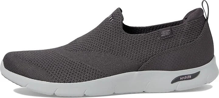 SKECHERS Arch Fit Refine - Iris Women's Shoes Charcoal : 5 B - Medium, Rubber - Image 6