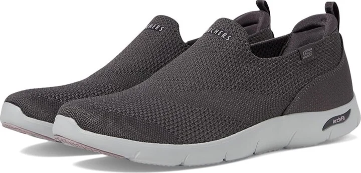 SKECHERS Arch Fit Refine - Iris Women's Shoes Charcoal : 5 B - Medium, Rubber