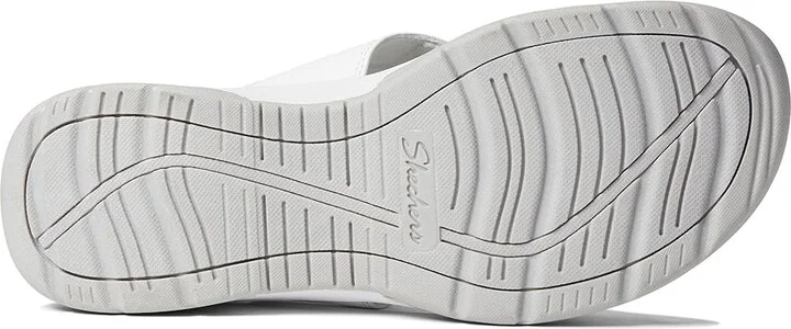 SKECHERS Arch Fit Reggae Sport - Hometown Women's Shoes White/Gray : 5 B - Medium, Textile - Image 3