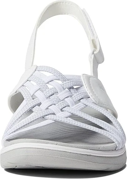 SKECHERS Arch Fit Reggae Sport - Hometown Women's Shoes White/Gray : 5 B - Medium, Textile - Image 5