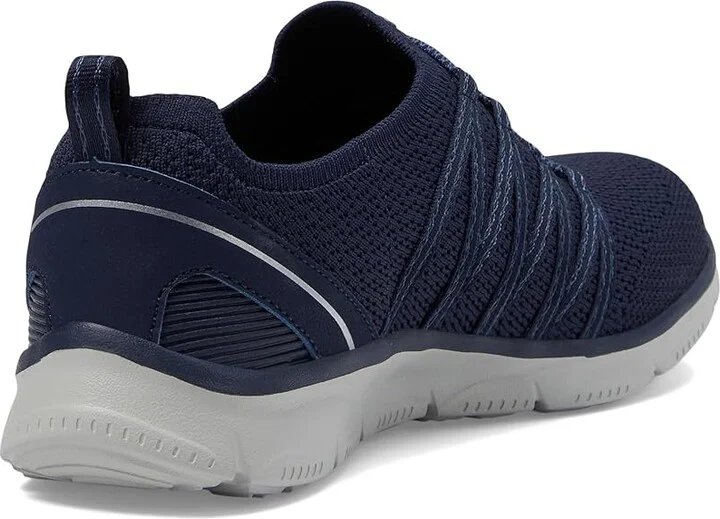 SKECHERS Arch Fit Sunny - Creative Pass Women's Shoes Navy : 9 B - Medium, Synthetic - Image 4