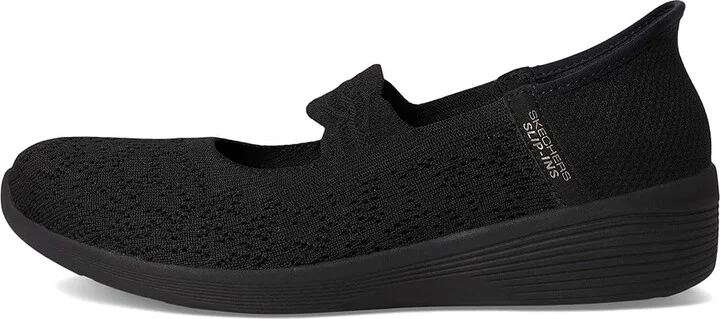 SKECHERS Arya - Oh So Sweet Hands Free Slip-Ins Women's Shoes Black : 7 B - Medium, Rubber - Image 6