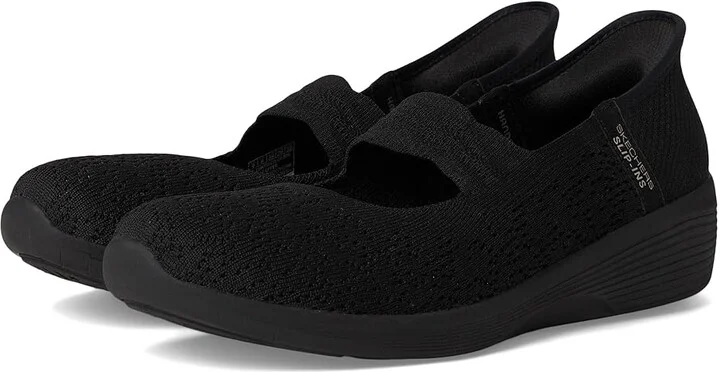 SKECHERS Arya - Oh So Sweet Hands Free Slip-Ins Women's Shoes Black : 7 B - Medium, Rubber