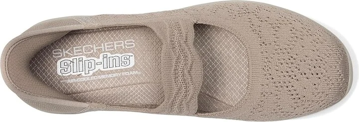 SKECHERS Arya - Oh So Sweet Hands Free Slip-Ins Women's Shoes Taupe : 9 B - Medium, Rubber - Image 2