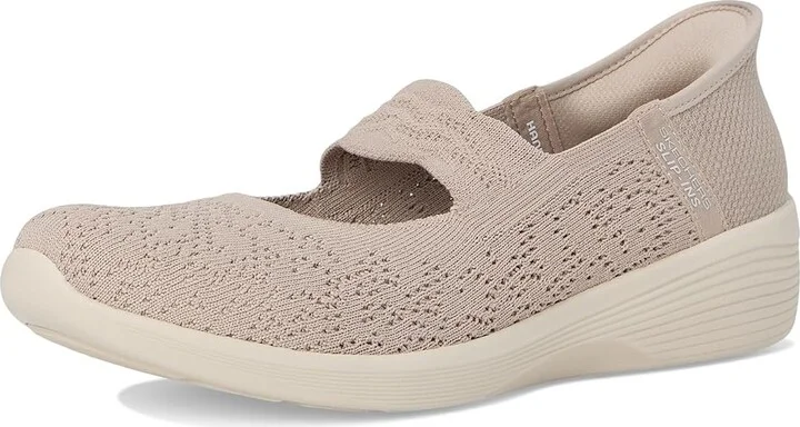 SKECHERS Arya - Oh So Sweet Hands Free Slip-Ins Women's Shoes Taupe : 9 B - Medium, Rubber - Image 5