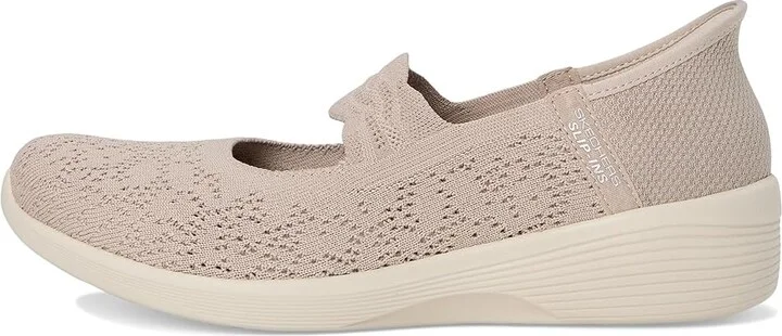 SKECHERS Arya - Oh So Sweet Hands Free Slip-Ins Women's Shoes Taupe : 9 B - Medium, Rubber - Image 6