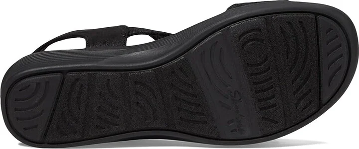 SKECHERS Arya - On The Rise Women's Shoes Black/Black : 9 B - Medium, Synthetic - Image 3