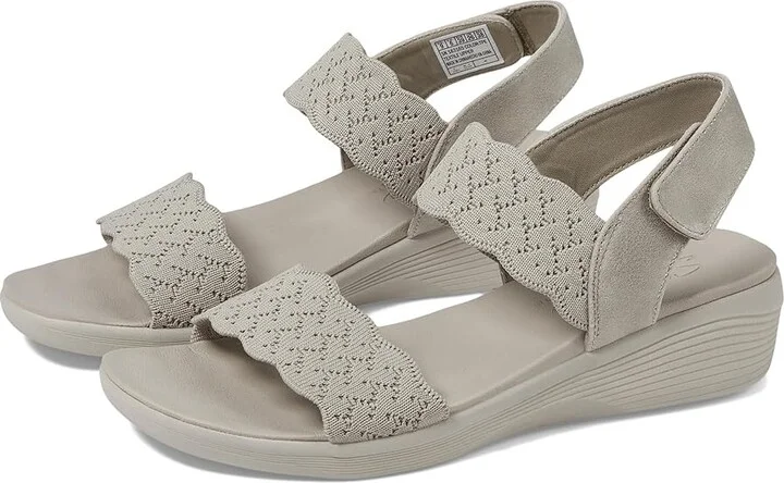 SKECHERS Arya - On The Rise Women's Shoes Taupe : 9 B - Medium, Synthetic