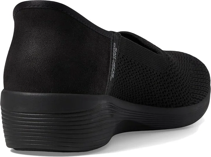 SKECHERS Arya- Sweet Voice Hands Free Slip-Ins Women's Flat Shoes Black : 8.5 B - Medium - Image 4