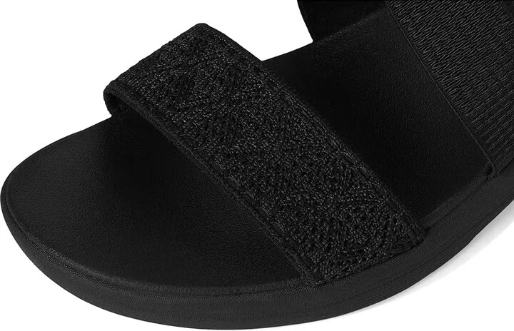 SKECHERS Arya - Very Demure Hands Free Slip-Ins Women's Sandals Black/Black : 5 B - Medium, Rubber - Image 7