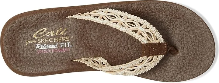 SKECHERS Asana - Ocean Breezer Women's Sandals Brown : 9 B - Medium, Leather - Image 2