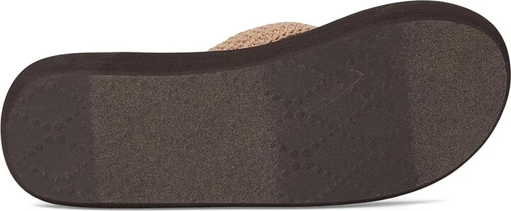 SKECHERS Asana - Valley Chic Women's Sandals Mocha : 5 B - Medium - Image 3