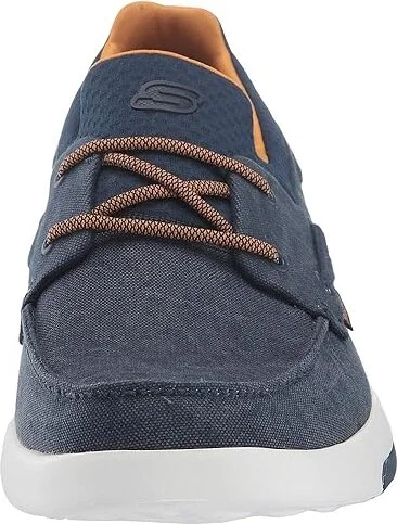 SKECHERS Bellinger - Garmo Men's Lace up casual Shoes Navy : 8 D - Medium, Canvas - Image 6