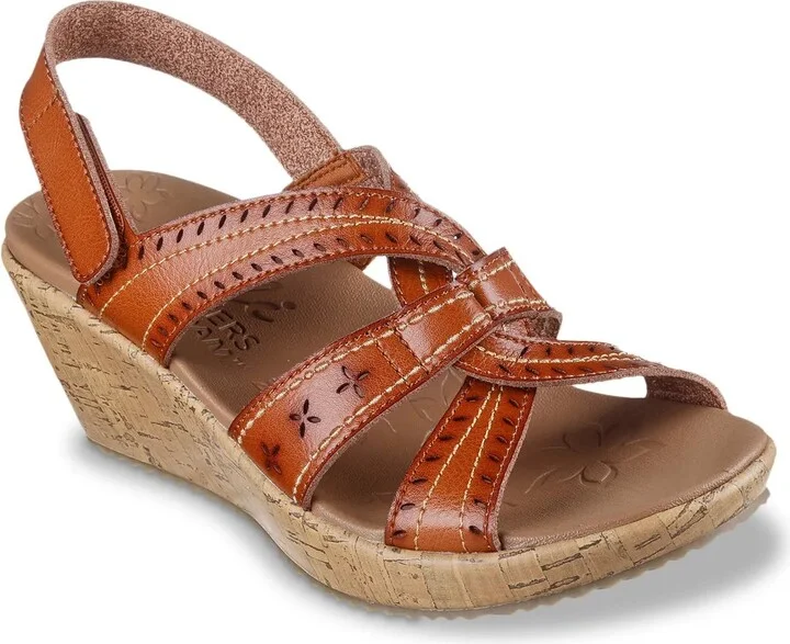 Skechers Beverlee After Sunrise Wedge Sandal