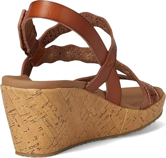 SKECHERS Beverlee - Cherished Aura Women's Sandals Luggage : 7.5 B - Medium, Rubber - Image 4