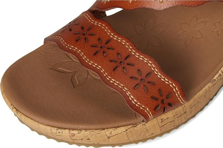SKECHERS Beverlee - Cherished Aura Women's Sandals Luggage : 7.5 B - Medium, Rubber - Image 7