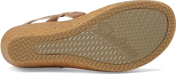 SKECHERS Beverlee - Cherished Aura Women's Sandals Rose Gold : 10 B - Medium, Rubber - Image 3