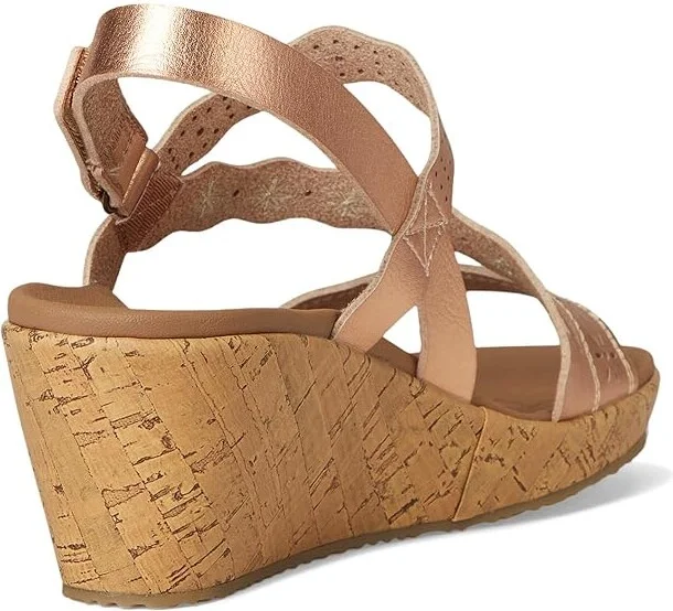 SKECHERS Beverlee - Cherished Aura Women's Sandals Rose Gold : 10 B - Medium, Rubber - Image 4
