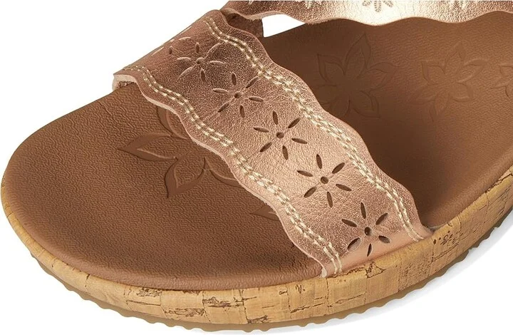 SKECHERS Beverlee - Cherished Aura Women's Sandals Rose Gold : 10 B - Medium, Rubber - Image 7
