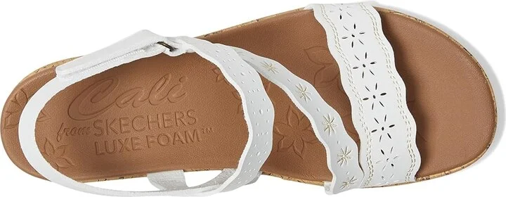 SKECHERS Beverlee - Cherished Aura Women's Sandals White : 5.5 B - Medium, Rubber - Image 2