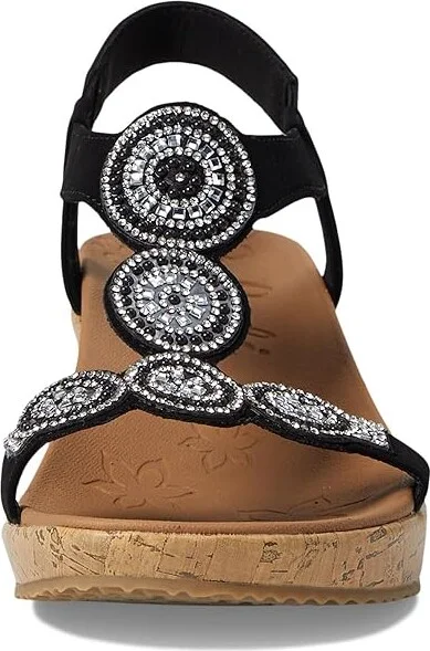 SKECHERS Beverlee - Date Glam Women's Shoes Black : 6 B - Medium, Synthetic - Image 3