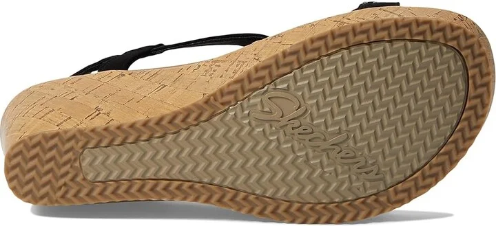SKECHERS Beverlee - Date Glam Women's Shoes Black : 6 B - Medium, Synthetic - Image 4