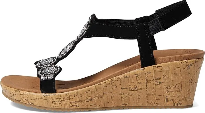SKECHERS Beverlee - Date Glam Women's Shoes Black : 6 B - Medium, Synthetic - Image 7