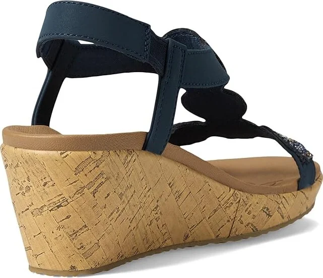 SKECHERS Beverlee - Date Glam Women's Shoes Navy : 6 B - Medium, Synthetic - Image 5