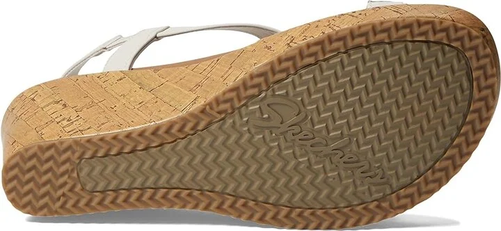 SKECHERS Beverlee - Date Glam Women's Shoes Off-White : 5.5 B - Medium, Synthetic - Image 4