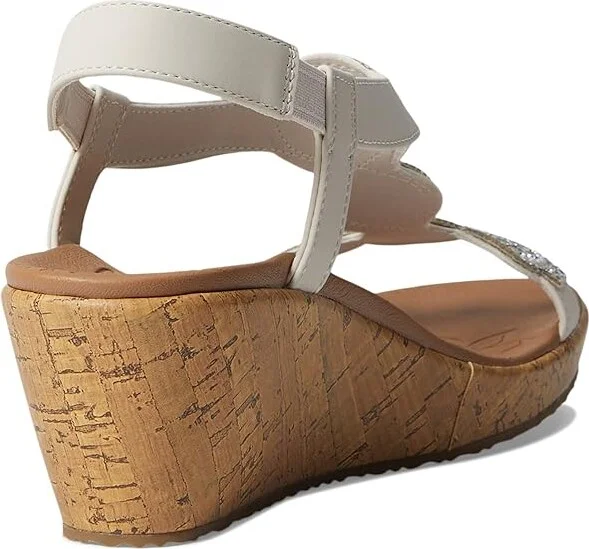 SKECHERS Beverlee - Date Glam Women's Shoes Off-White : 5.5 B - Medium, Synthetic - Image 5