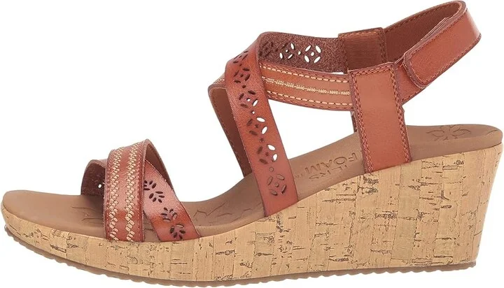SKECHERS Beverlee - Delicate Glow Women's Shoes Luggage : 5.5 B - Medium, Synthetic - Image 6