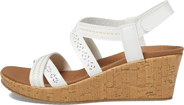 SKECHERS Beverlee - Delicate Glow Women's Shoes White : 6.5 B - Medium, Synthetic - Image 5